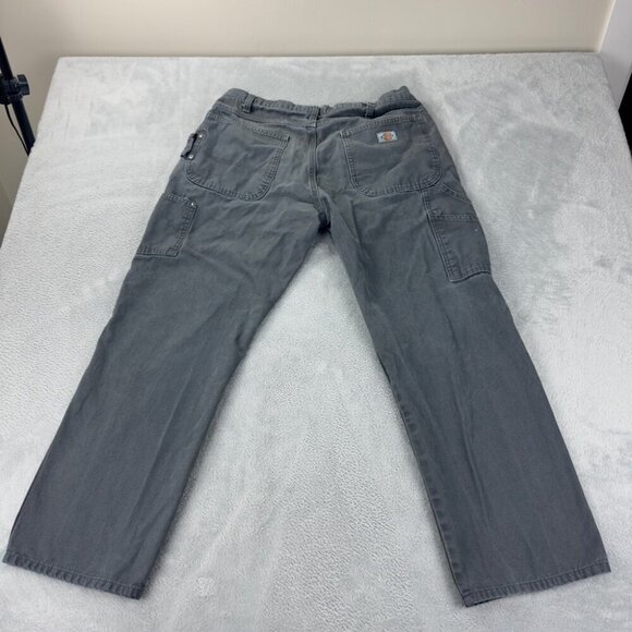 Dickies Grey Cargo Carpenter Pants Straight Leg Men’s Size 36 x 30 US - Picture 11 of 12